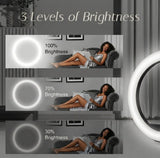 The Standard | Black, Gold & Crystal Dior Compact Mirror