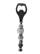 Soft & Sovereign | Grey Fur, Lavender Crystal Luxe Bottle Opener