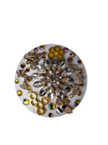 Sacred Reflection | Honey, Bee & Crystal Goddess Compact Mirror