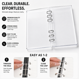 Transparent Era | The Clear Acrylic Refillable Planner