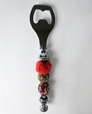 Passion & Prosperity | Red, Gold & Crystal Luxe Bottle Opener