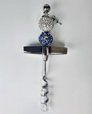 Sapphire & Light | Blue Crystal Cork Screw for Her