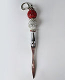 The Power Move | Red Crystal Crown & Silver Letter Opener