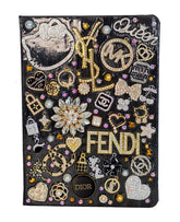 Black Label | Gold, Crystal & Designer Charm Luxe Journal