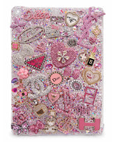 Pink Chose Her | Crystal Designer Glam iPad Case