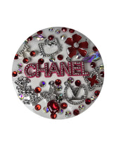 She Means It | Red, Chanel Script Compact Mirror