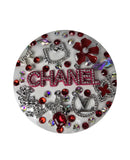 She Means It | Red, Chanel Script Compact Mirror