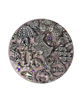 Dripping in Silver | Blush, Love & Crystal Designer Compact