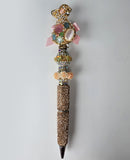 The Gem of the Room | Multicolor Stone Bag, Pink Bow & Champagne Shimmer