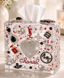Ruby Drip & Diamond Energy| Tissue Box Contour