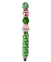 Pretty in Green & Pink | AKA Crystal Luxe Stylus Pen