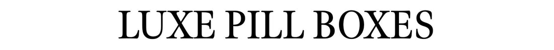 LUXE PILL BOXES
