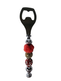 Passion & Prosperity | Red, Gold & Crystal Luxe Bottle Opener
