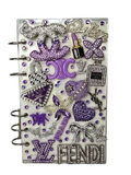 Quietly Royal | Lavender Crystal & Couture Charm Journal