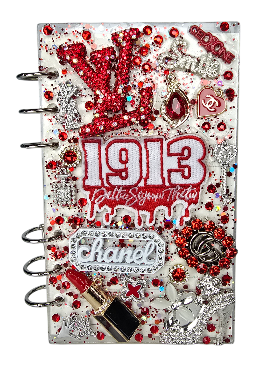 Crimson Crowned | Delta Sigma Theta Crystal Couture Journal