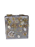 Drip Like a Goddess | Gold, Honey & Queen Bee Charm Tissue Box Couture