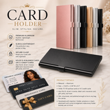 Black Card | Unapologetically Her Card Holder