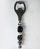 Black Tie | Crystal, Pearl & Noir Luxe Bottle Opener
