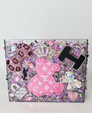 Her Space Her Rules | Pink, Black & Silver Hello Kitty Resin Organizer