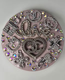 She's That Girl | Blush, Crystal & Designer Dream Compact Mirror