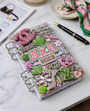AKA 1908 Signature Planner | Pink & Green Designer Dream Edition