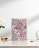 Pink Chose Her | Crystal Designer Glam iPad Case
