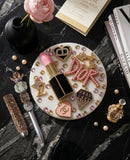Glam Is Her Love Language| Pink Pearl Dior, Chanel Heart & Gold Icon Energy Compact Mirror
